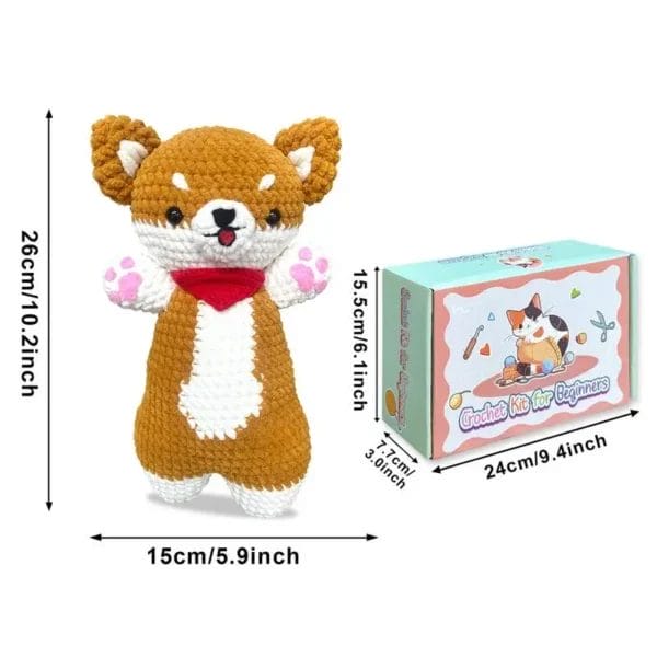 Crochet Kit: Beginner Cute Animal Set - Image 6