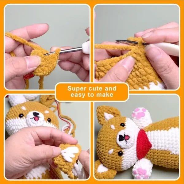 Crochet Kit: Beginner Cute Animal Set - Image 3