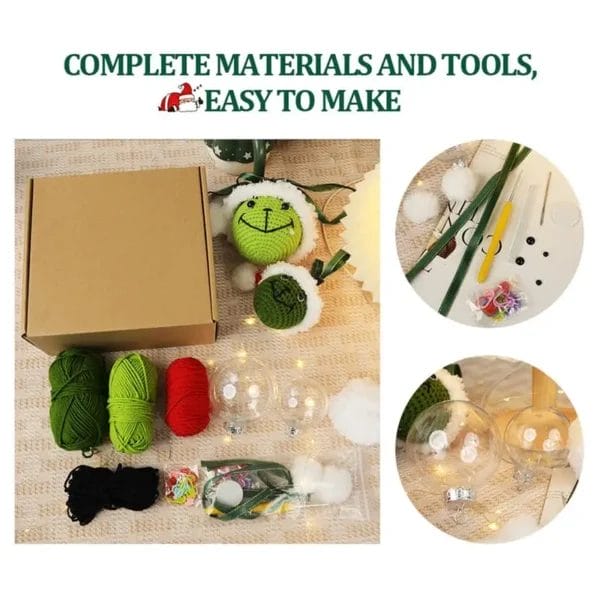 Beginner Crochet Kit with Hooks and Yarn - Image 8